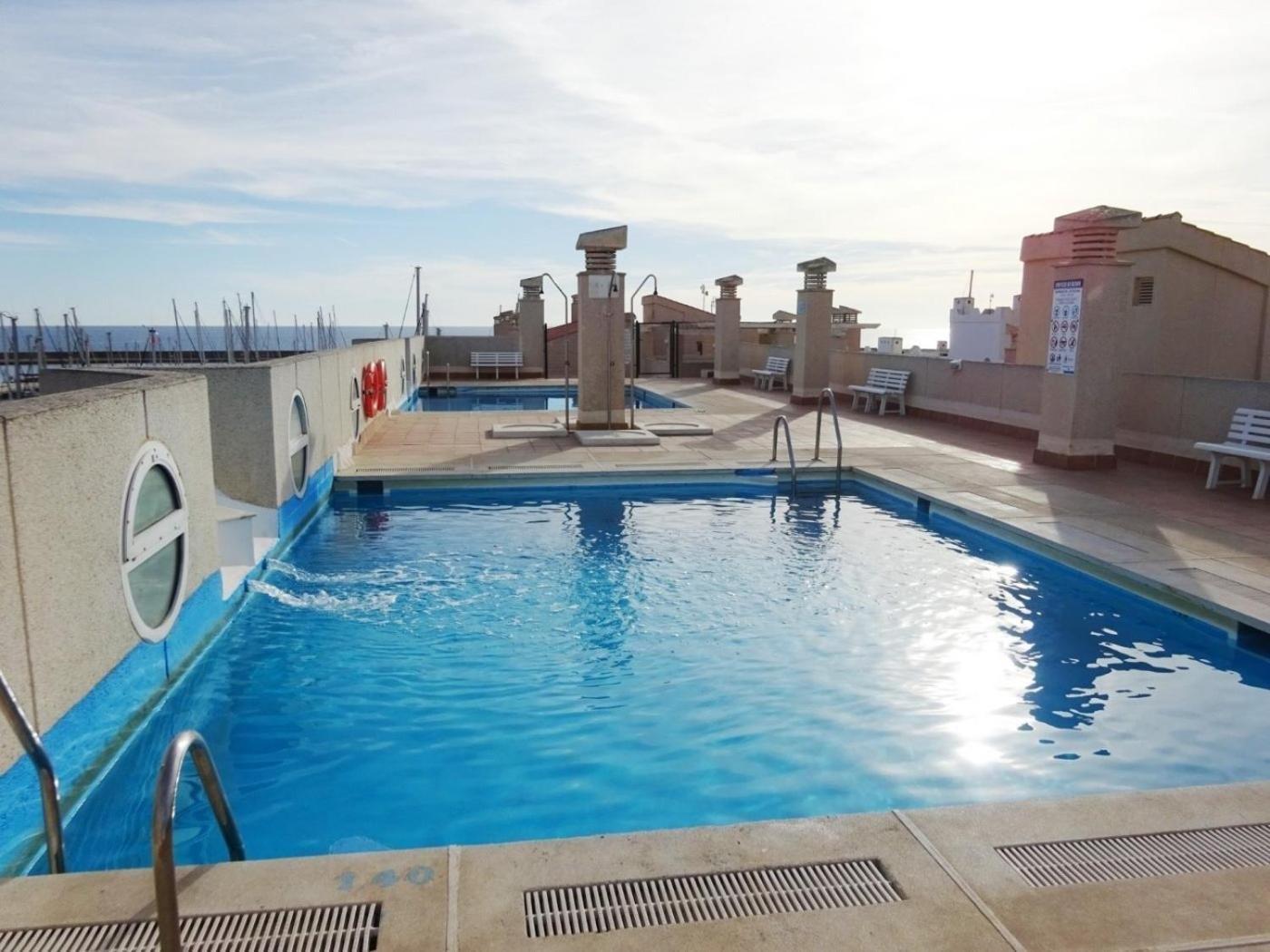 Expoholidays - Duplex Vistas Al Puerto Deportivo Almerimar Daire Dış mekan fotoğraf